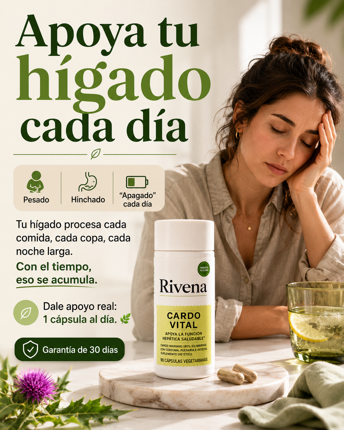 Apoyo Diario para el Hígado